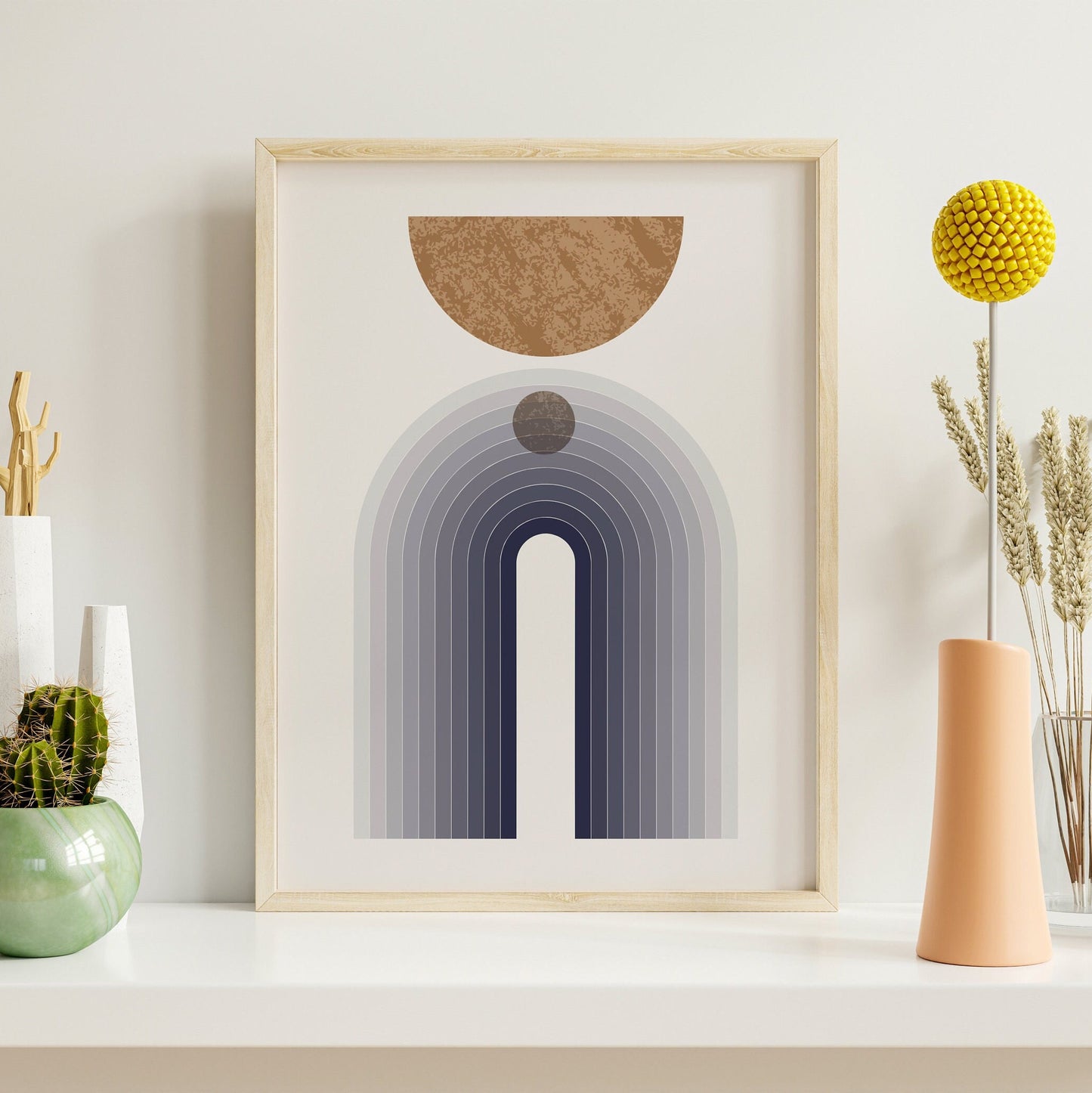 Upgrade your walls with our Minimalist 3-Piece Abstract Frame Set