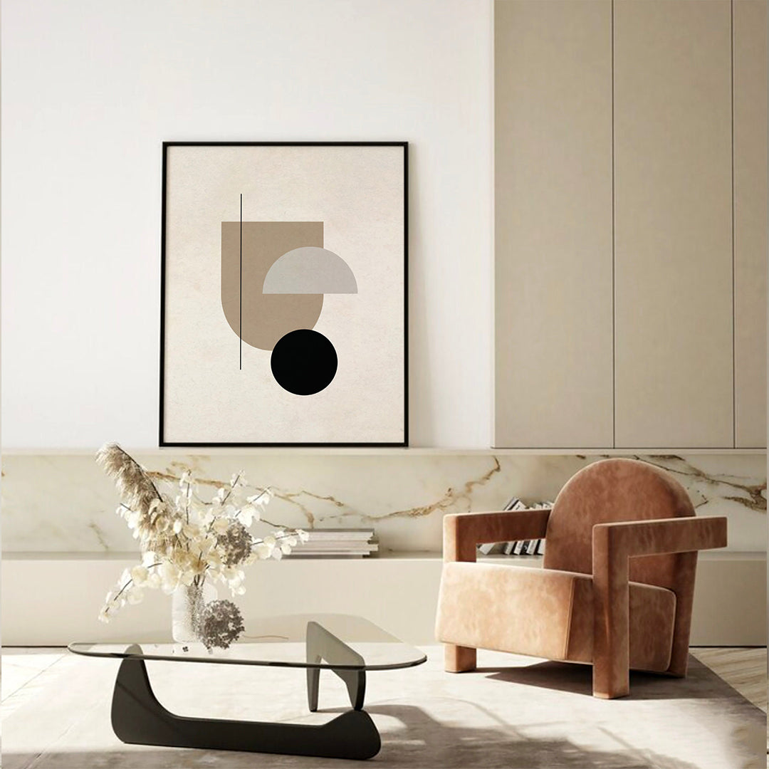 Minimalist Abstract Wall Art | 3-Piece Frame Set for Living Room & Home Décor