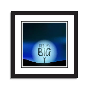 9-Piece Motivational Wall Frame Set – Hustle & Success Quotes
