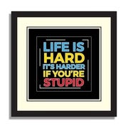 9-Piece Motivational Wall Frame Set – Hustle & Success Quotes