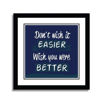 9-Piece Motivational Wall Frame Set – Hustle & Success Quotes