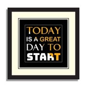 9-Piece Motivational Wall Frame Set – Hustle & Success Quotes