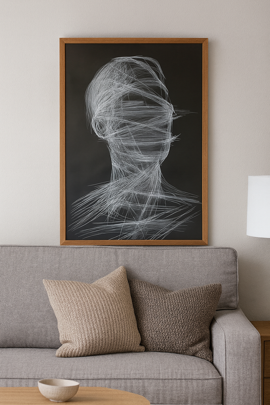 Abstract Line Art – Modern Minimalist Wall Decor