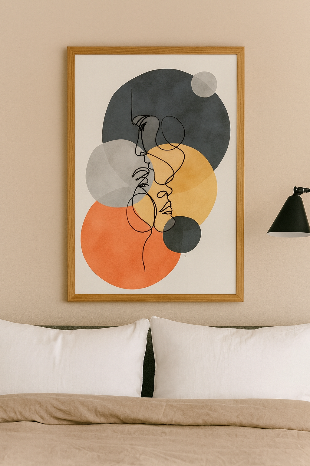 "Modern Abstract Line Art | Minimalist Wall Decor"