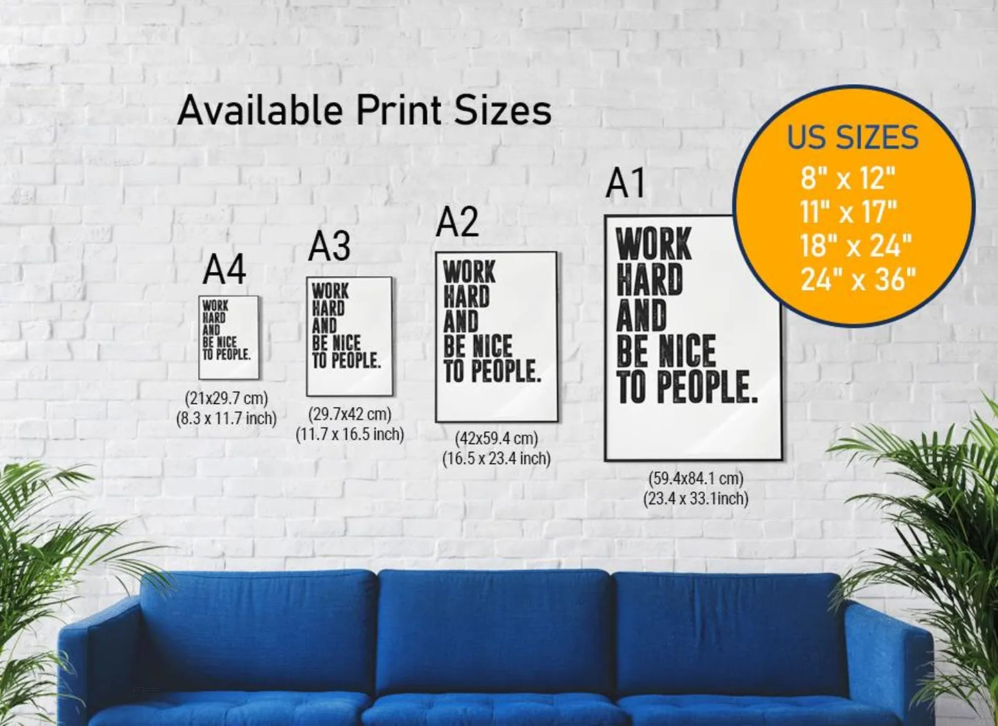Motivational Wall Art Quote | Inspirational Home & Office Décor | Digital PNG Print