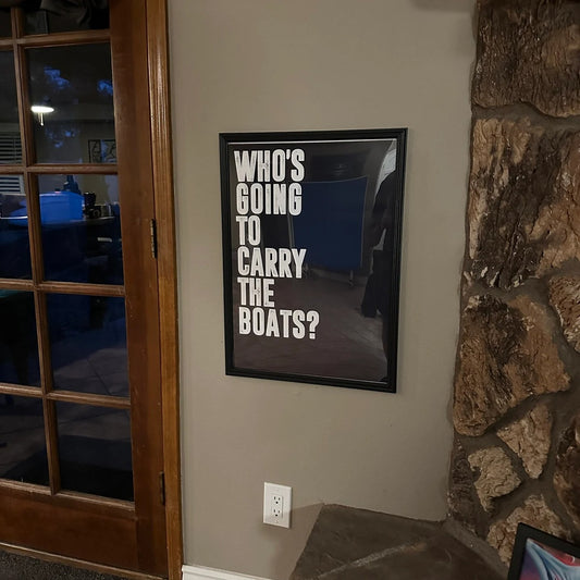 Work Hard and Be Nice to People | Motivational Wall Art