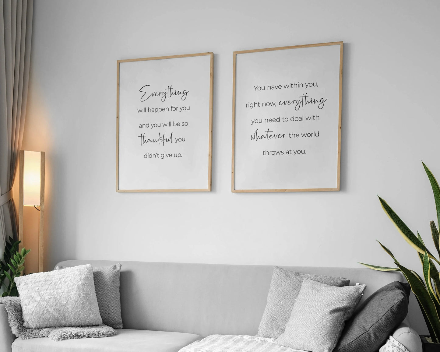 Set of 6 Motivational Posters | Printable Wall Art | Office & Home Décor