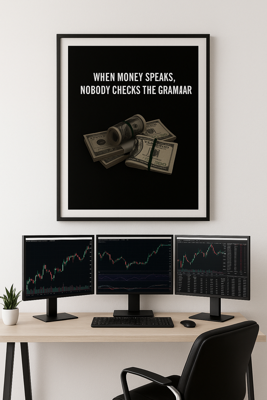 When Money Speaks – Nobody Checks the Grammar” Motivational Frame