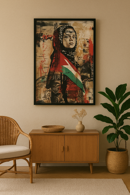 Stand with Palestine 🕊️ – Support Through Art, Strength Through Frames.