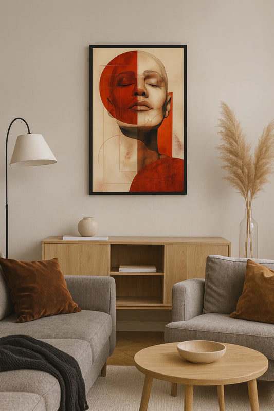 "Silent Strength – Geometric Emotions"