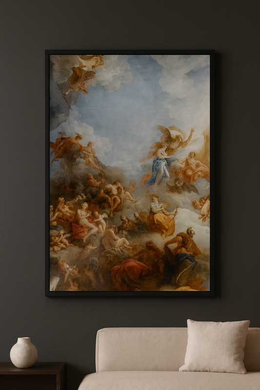 Baroque-style luxury wall art