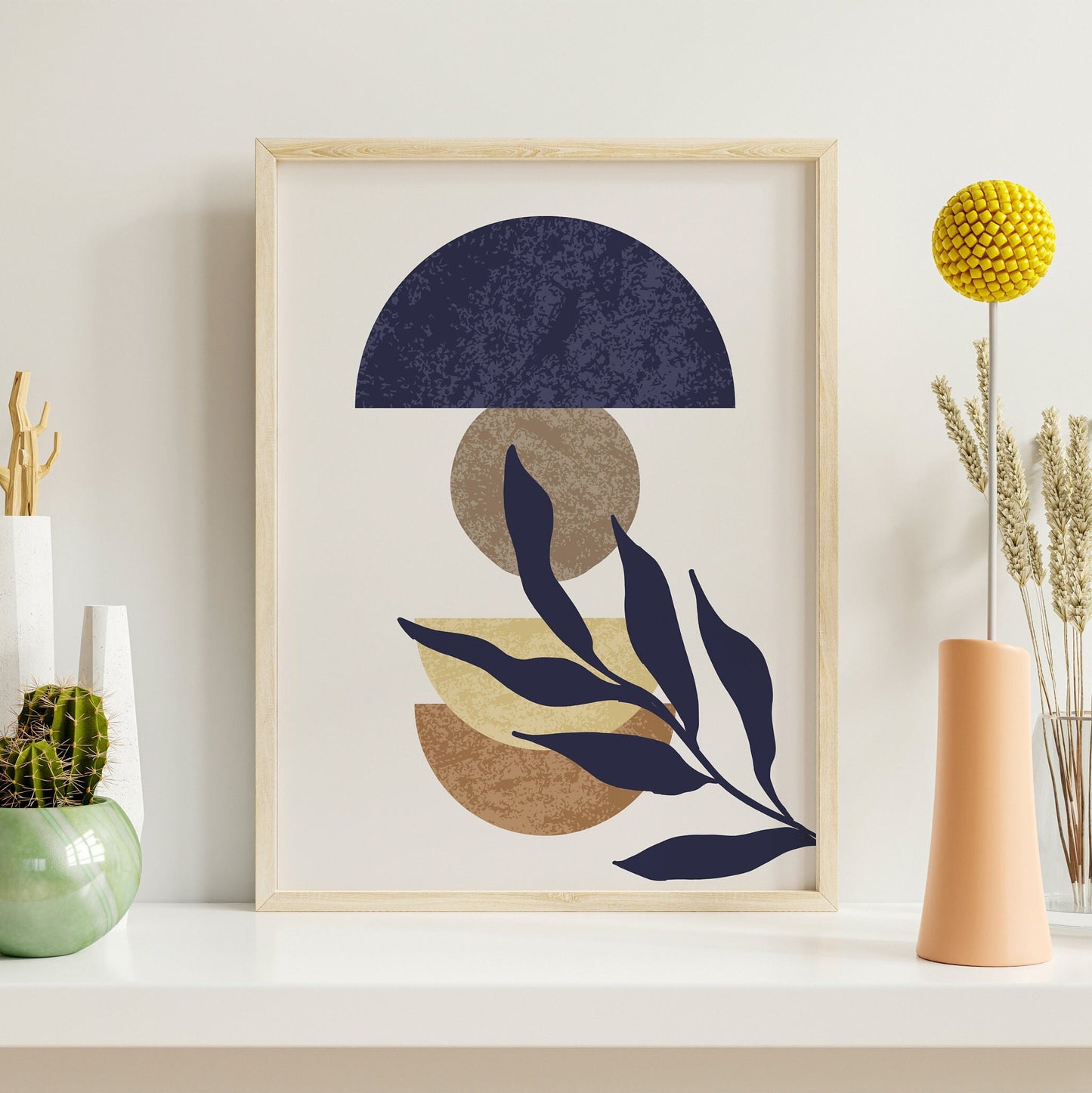 Upgrade your walls with our Minimalist 3-Piece Abstract Frame Set